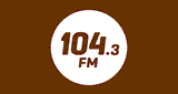 R&aacute;dio faixa comunit&aacute;ria 104 FM